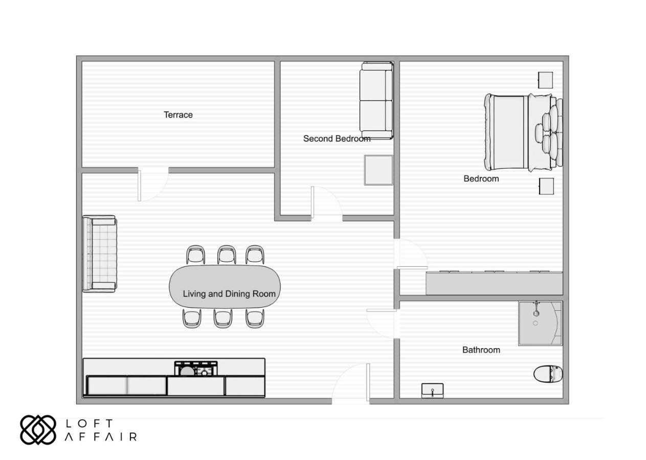 Appartement Mellow - Loftaffair Krakau